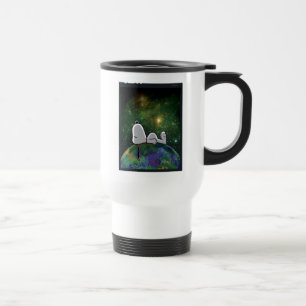Mug De Voyage cacahuètes Snoopy Espacé