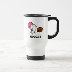 Mug De Voyage cacahuètes Snoopy Football Kicker