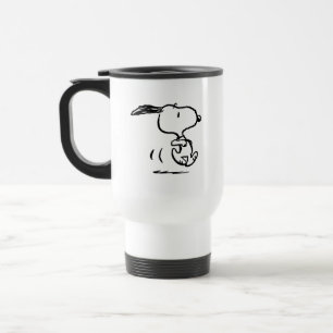 Mug De Voyage cacahuètes Snoopy Running