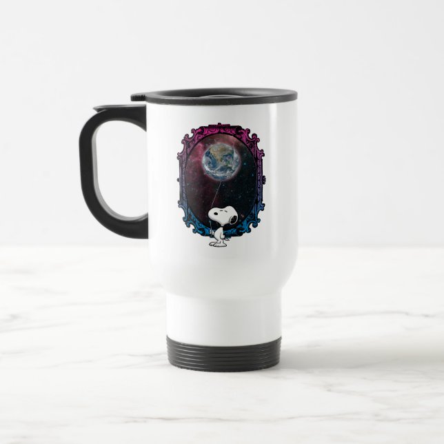 Mug De Voyage cacahuètes | Snoopy Spacé Out Balloon (Gauche)