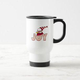 Mug De Voyage cacahuètes   Snoopy & Woodstock Joy Sled Ride