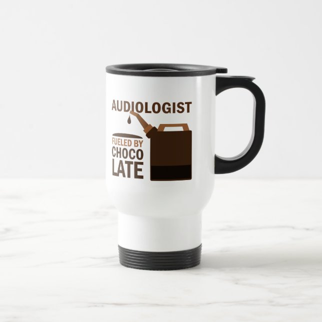 Mug De Voyage Cadeau d'audiologiste (drôle) (Droite)