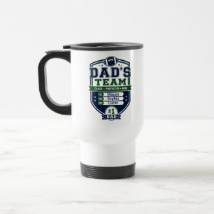 Mug De Voyage Cadeau de football personnalisé pour la fête des p