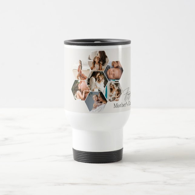 Mug De Voyage Cadeau de la Fête des Mères Personnalisé MOMMY Pho (Centre)