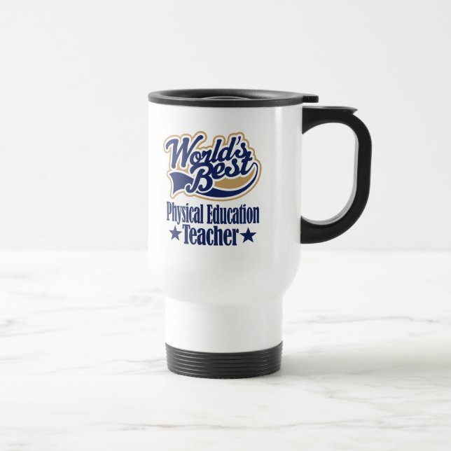 Mug De Voyage Cadeau de professeur d'éducation physique pour (Droite)
