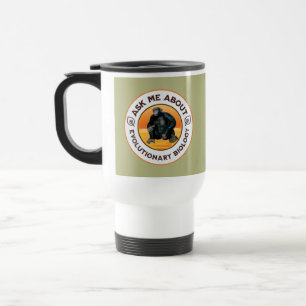 Mug De Voyage Cadeau d'humour sur l'évolution pour professeur de
