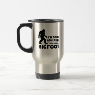 Mug De Voyage Cadeau drôle Allons trouver Bigfoot