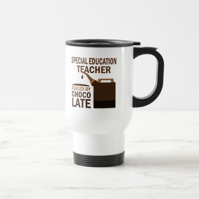 Mug De Voyage Cadeau (drôle) de professeur d'éducation spéciale (Droite)