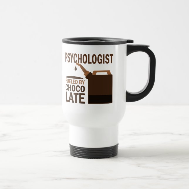 Mug De Voyage Cadeau (drôle) de psychologue (Droite)