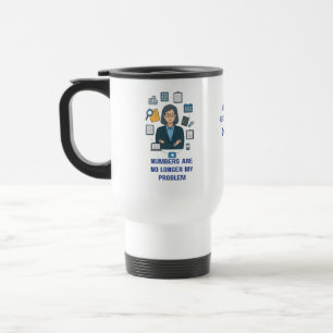 Mug De Voyage Cadeau drôle de retraite pour un comptable à la re