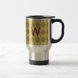 Mug De Voyage Cadeau Monogrammé pour papa masculin
