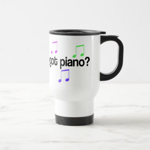 Mug De Voyage Cadeau obtenu mignon de musique de piano