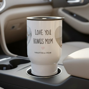 Mug De Voyage Cadeau photo personnalisé pour belle-mère avec pho