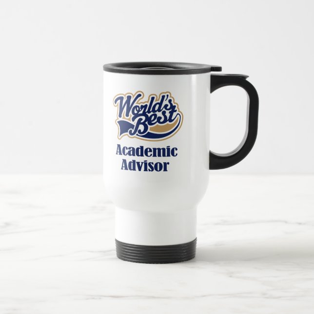 Mug De Voyage Cadeau scolaire de conseiller (Droite)