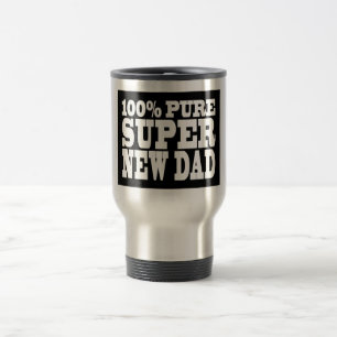 Mug De Voyage Cadeaux 4 nouveaux papas : Papa superbe pur de