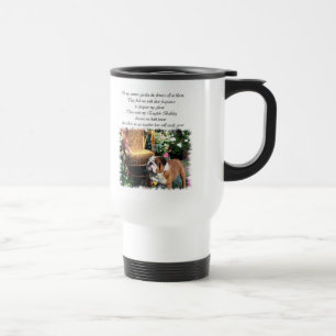 Mug De Voyage Cadeaux d'art de Bulldog anglais