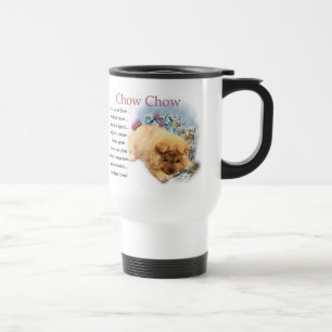 Mug De Voyage Cadeaux d'art de chiot de bouffe de bouffe