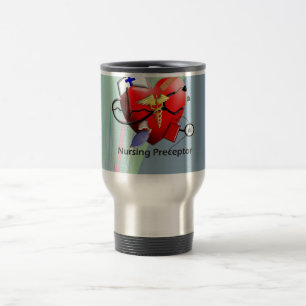 Mug De Voyage Cadeaux d'art de coeur de maître de soins