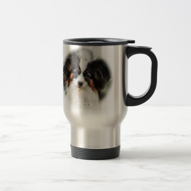 Mug De Voyage Cadeaux d'art Papillon (Droit)