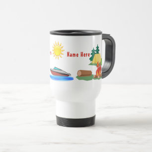 Mug De Voyage Cadeaux de camping personnalisés, Musiques de camp
