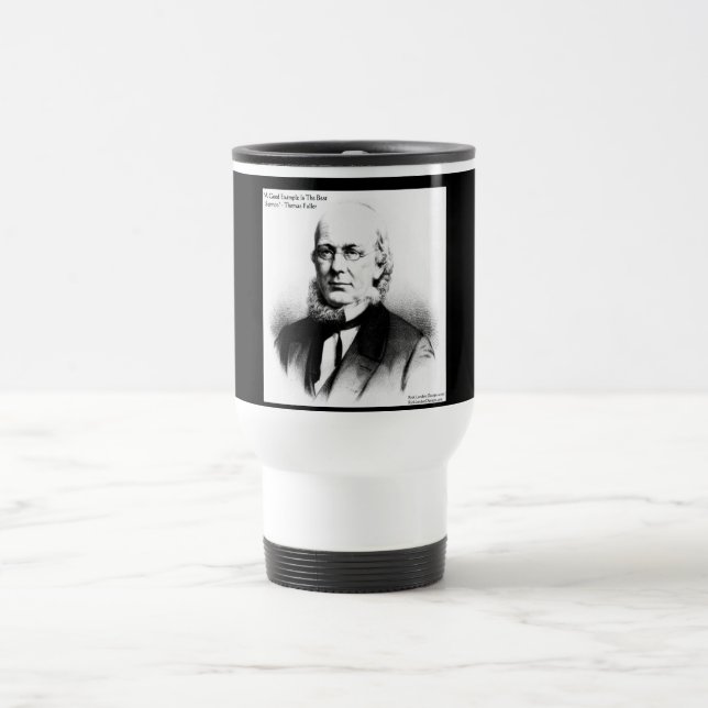 Mug De Voyage Cadeaux de citations de sagesse "Meilleur sermon"  (Centre)