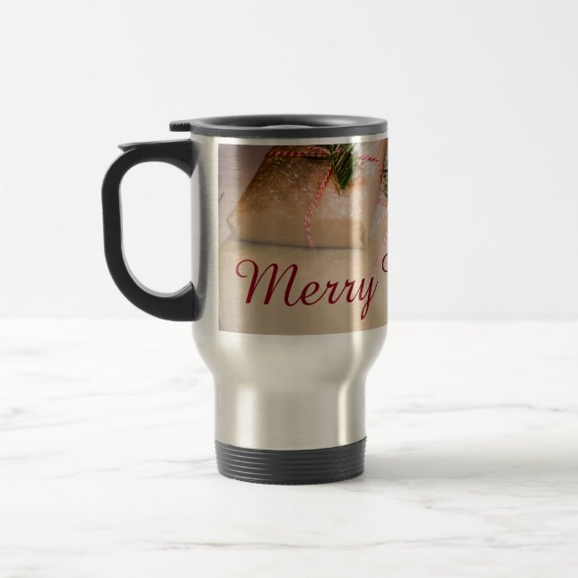 Mug De Voyage Cadeaux de fête comme motif de Noël (Gauche)