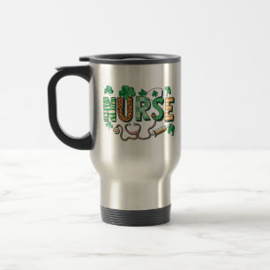 Mug De Voyage Cadeaux de la journée de la vie d'infirmière Saint
