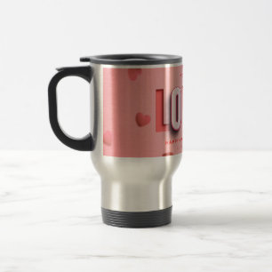Mug De Voyage Cadeaux de la Saint-Valentin de SlipperyJoe's ton 