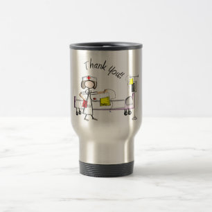 Mug De Voyage Cadeaux de "Merci" d'infirmière