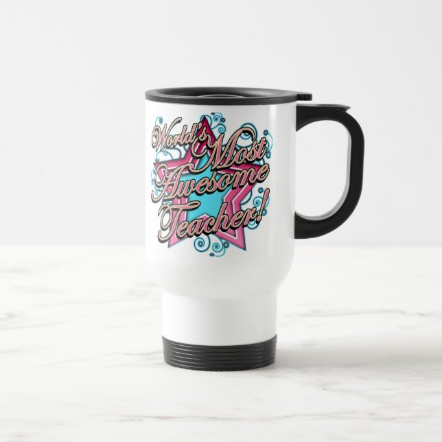 Mug De Voyage Cadeaux de professeur (Droite)
