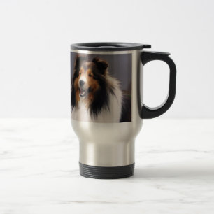 Mug De Voyage Cadeaux de Sheltie de chien de berger de Shetland