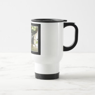 Mug De Voyage Cadeaux d'ours Noir "Saumon Spots"