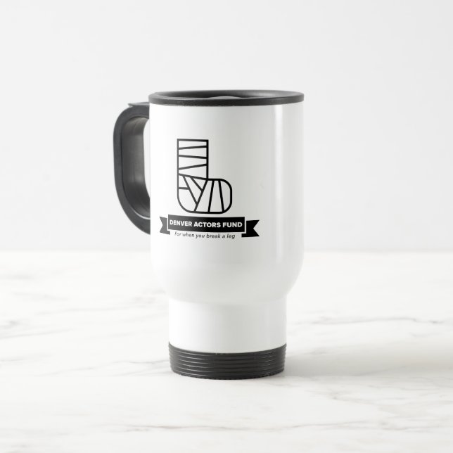 Mug De Voyage Cadeaux du Fonds des acteurs de Denver (Devant gauche)
