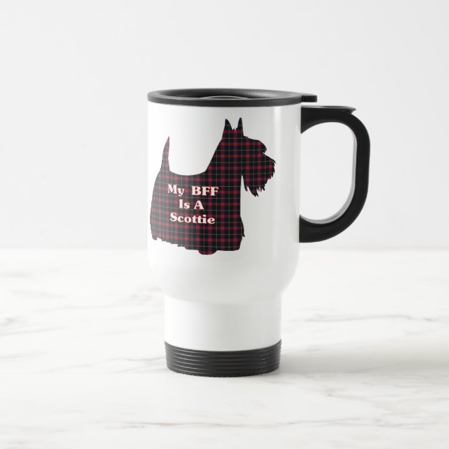 Mug De Voyage Cadeaux écossais Terrier BFF (Droite)