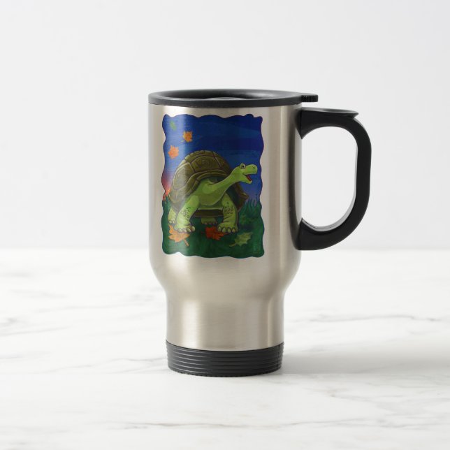 Mug De Voyage Cadeaux et accessoires de tortue (Droit)