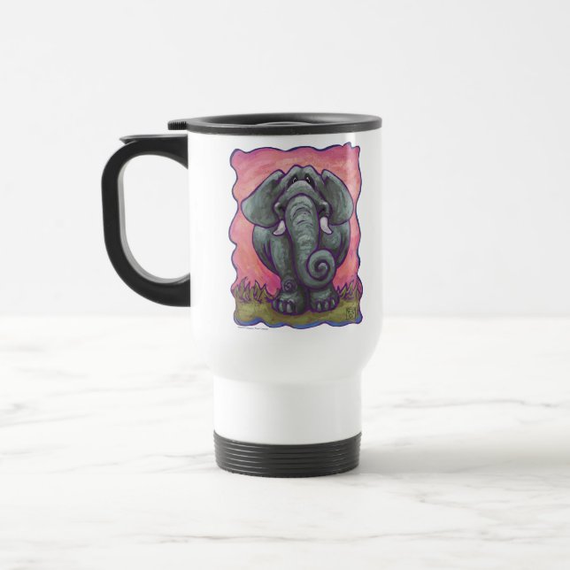 Mug De Voyage Cadeaux et accessoires éléphants (Gauche)