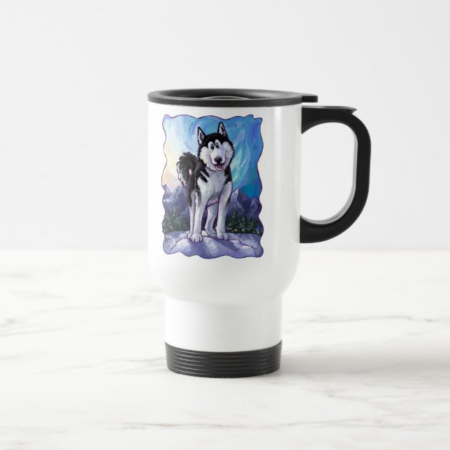 Mug De Voyage Cadeaux et accessoires Husky (Droite)