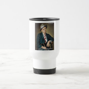 Mug De Voyage Cadeaux et Cartes de Citation James Joyce "Erreurs
