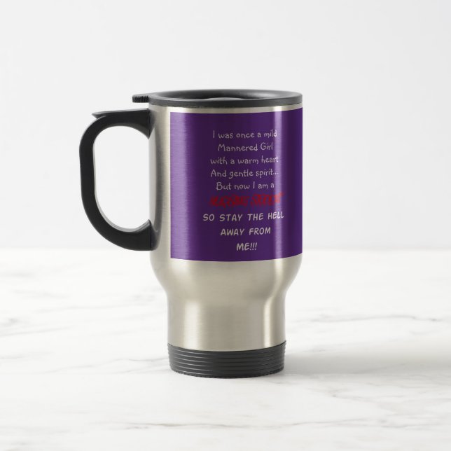 Mug De Voyage Cadeaux hilares d'étudiant de soins (Gauche)