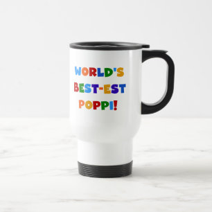 Mug De Voyage Cadeaux lumineux de couleurs du Meilleur-est Poppi