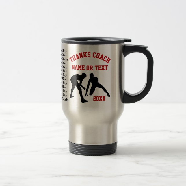 Mug De Voyage Cadeaux lutteur de lutte, entraîneur, NOM (Droit)