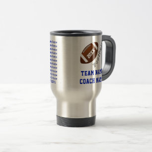 Mug De Voyage Cadeaux personnalisés pour votre entraîneur de