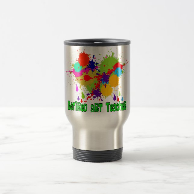 Mug De Voyage Cadeaux retirés de professeur d'art (Centre)