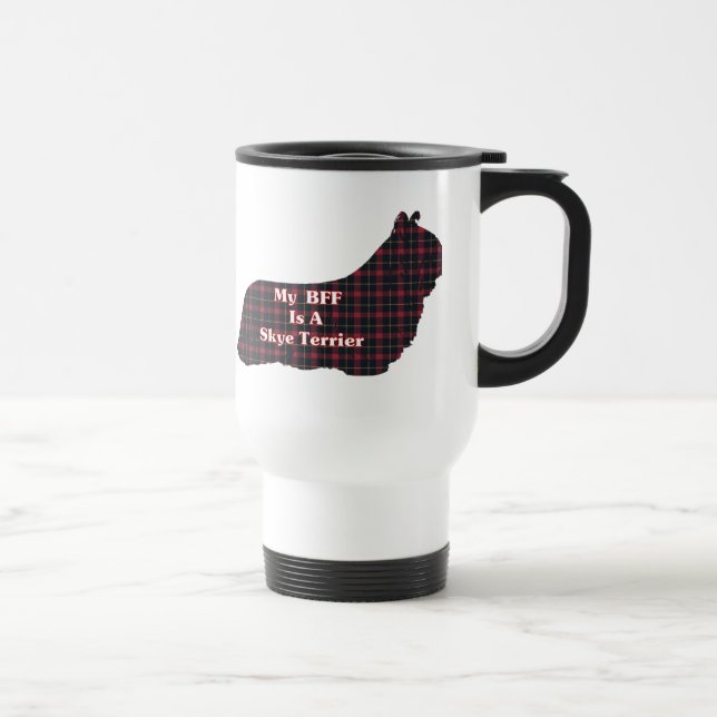 Mug De Voyage Cadeaux Skye Terrier BFF (Droite)