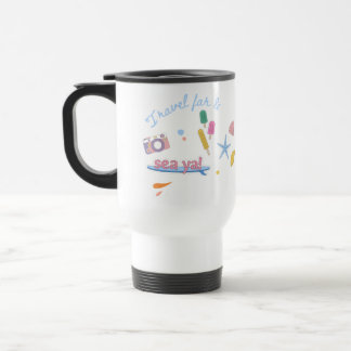 Mug De Voyage Café & Boug de thé avec design voyage