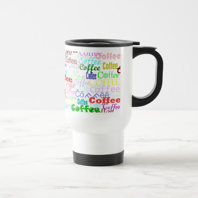 Mug De Voyage Café café café café! (Droite)