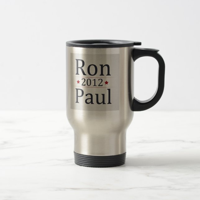 Mug De Voyage Café de campagne de Ron Paul 2012/tasse de thé (Droit)