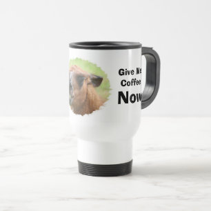 Mug De Voyage Café Llama en colère Humour drôle 