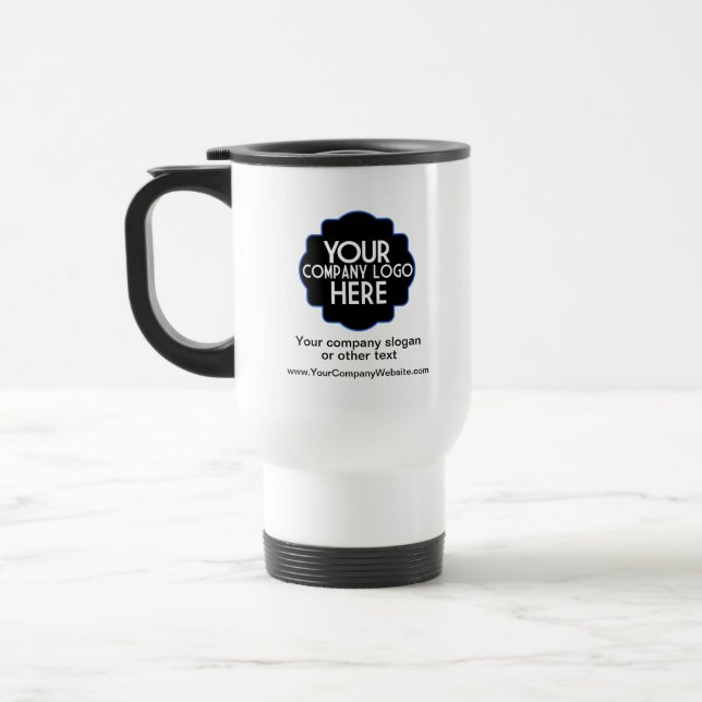 Mug De Voyage Café promotionnel personnalisé du logo de l'entrep (Gauche)