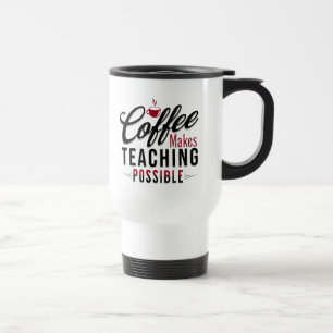 Mug De Voyage Café rend l'enseignement possible 1